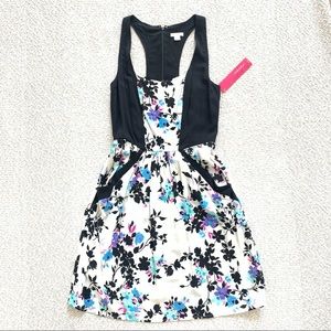 Xhilaration floral racerback dress—L